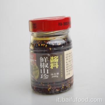 Salsa zhen di peperoncino fresco